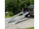 Kubota RTV Aluminum Extra-Wide Arched Dual Runner Folding UTV Ramps by Black Widow